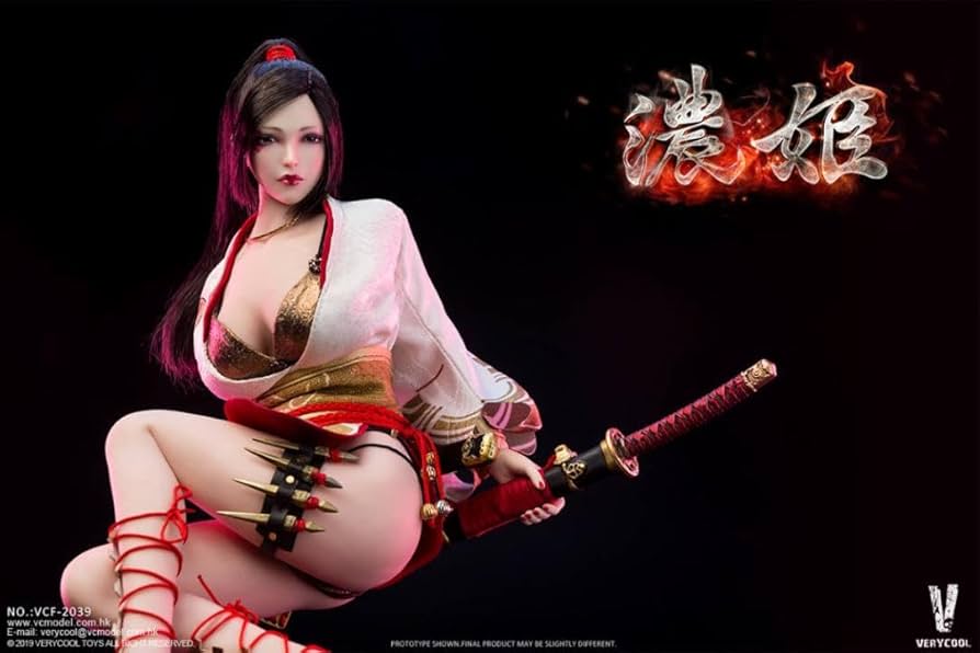 濃姫フィギュア　姫武将シームレスフィギュア VERYCOOL 1/6 姫武風雲 VERYCOOL 1/6 姫武風雲 濃姫 姫武将 シームレスフィギュア