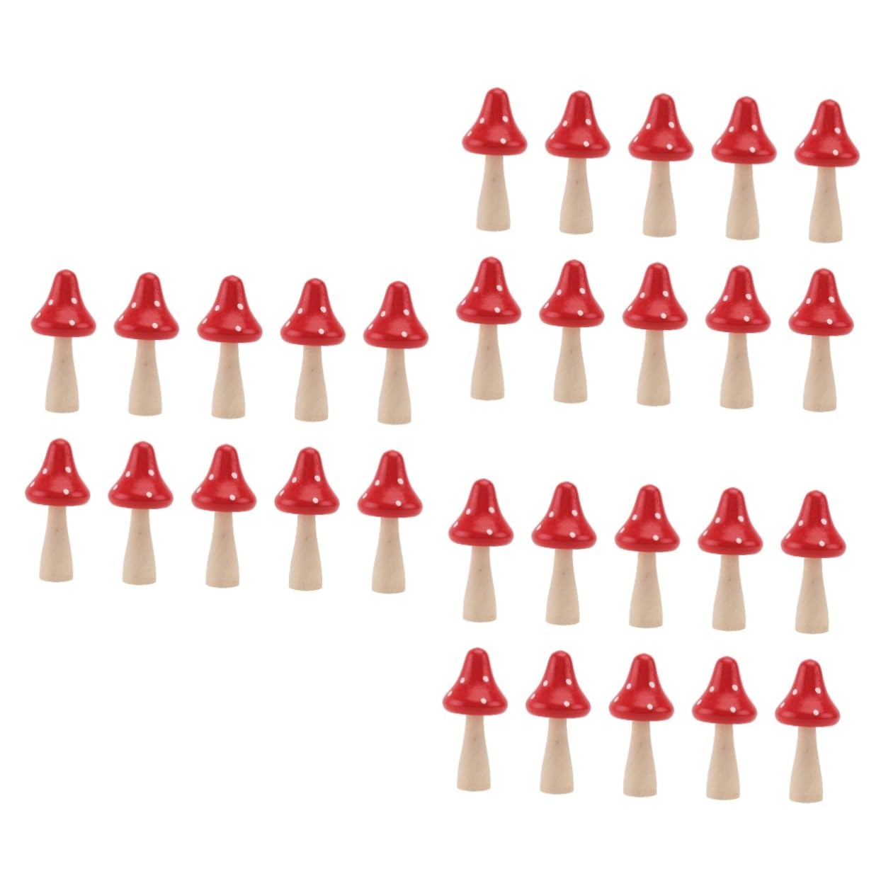 Sosoport 30 Pcs en Bois Grand Bonsaï Ornement Modèle Décor Bonsaï Décoration Aménagement Paysager Ornement en Bois Cour Décor en Artisanat