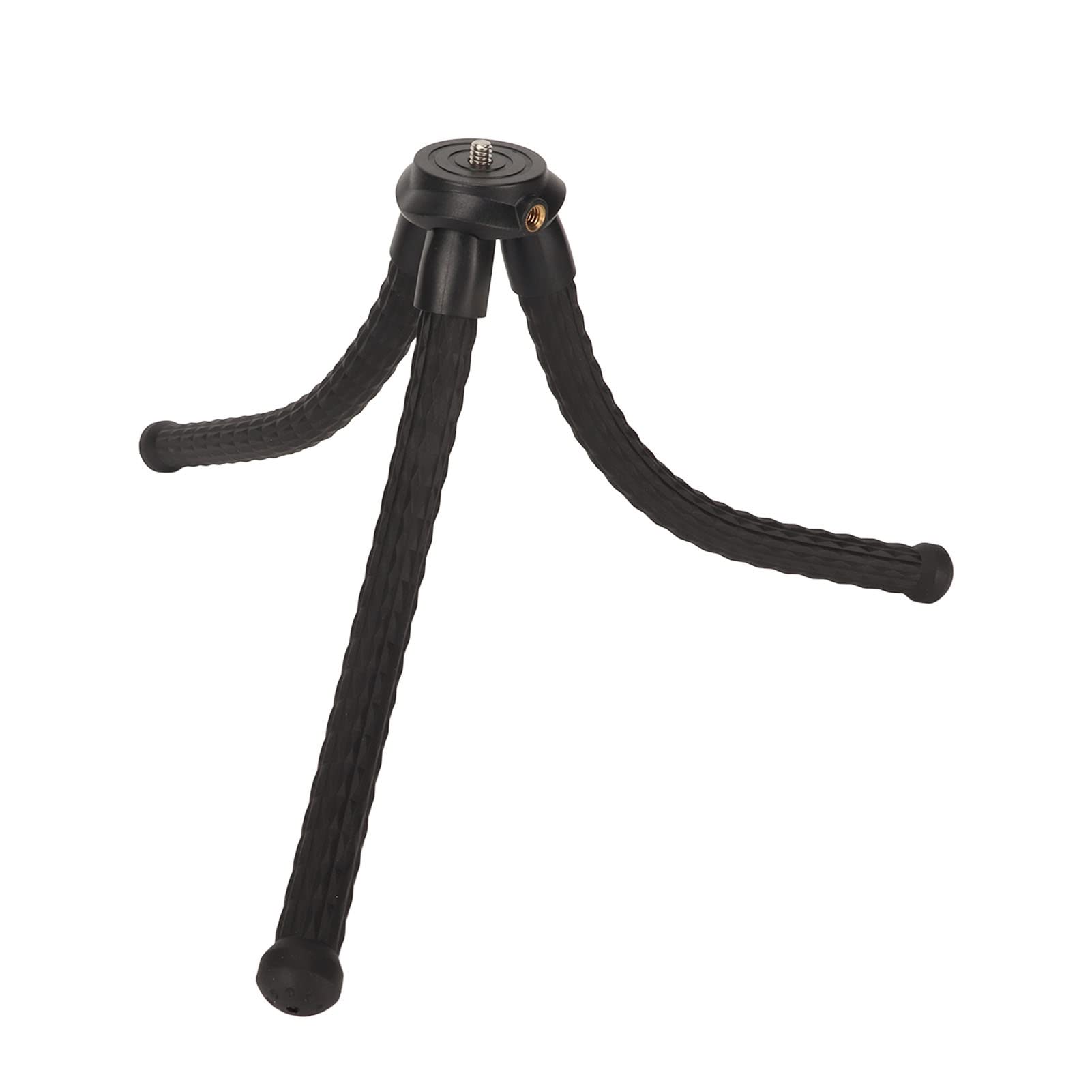 Mini Treppiede Flessibile Treppiede BT Portatile Regolabile per Vlogging Compatibile con 12 11 Pro e S10 in Silicone Nylon (con il braccio magico)