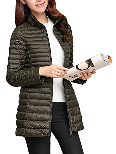 Women's Lightweight Puffer Down Jacket Coat,Ultralight Slim Packable Hooded Warm Casual Sports Travel