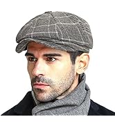 PanPacSight Classic Men's Newsboy Gatsby Hat in Blend Wool(Vintage Flat Ivy Cabbie Cap) 51Joat8MIoL. AC SR166,182