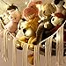 Stuffed Animal Storage Hammock Corner X-Large with LED Light - Baby Hammock Hanging Holder Plushies Net for Stuff Animals Organizer - Cute Room Decor Aesthetic Kids Toddler Nursery Bedroom Boho