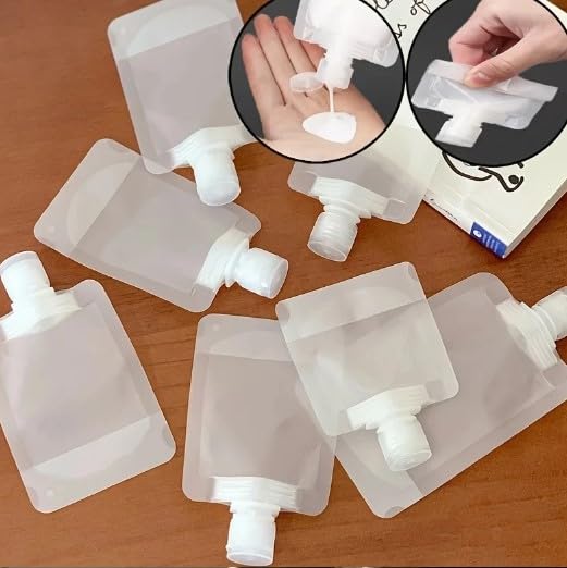 BulutRetail 3 Adet 100ml Krem Şampuan Kabı Tekrar Kullanılabilir Set