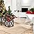 Autumn Alley Farmhouse Front Porch Planters Set of 2 Stand with Galvanized Corrugated Metal Planters for Outdoors/Indoors - Rustic Wood Square Planters Box on Legs – Charming Farmhouse Décor, Brown