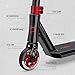 Fuzion Z250 SE Pro Scooters - Trick Scooter - Intermediate and Beginner Stunt Scooters for Kids 8 Years and Up, Teens and Adults – Durable Freestyle Kick Scooter for Boys and Girls (Red/Black)