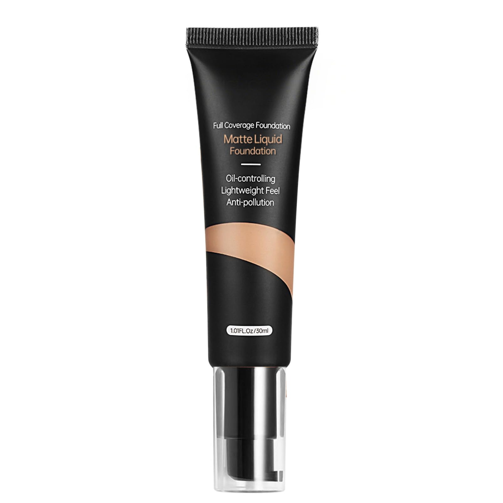 Aislor Matte Liquid Foundation for Oily Skin Waterproof Long-Lasting Face Makeup with Full Coverage Soft-Finish Concealer Sand One