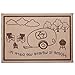 Stylish Camping Ming's Mark RH8117 Reversible RV Home Mat - 8' x 11', Brown/Beige