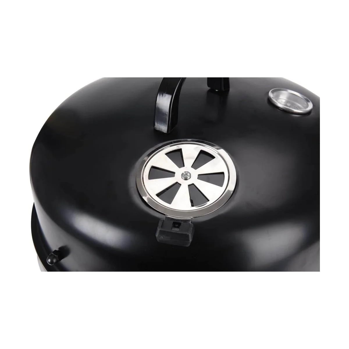 Barbacoa Barril para AHUMAR Negra Marca BBQ