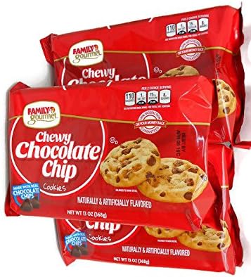 CHEWY CHOCOLATE CHIP COOKIES (3 PACKAGES)