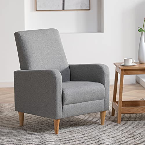 Sillón Plegable Tela Sherpa Gris Claro miniatura 7