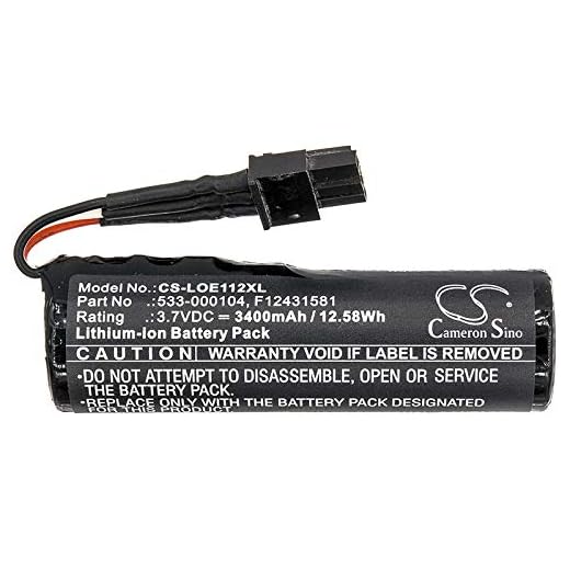 TECHTEK baterie ersätter 533-000104, för F12431581 kompatibel med [Logitech] ConferenceCam Connect, Ears Boom 2, S-00122, S-00151, S-00166, S00151, S00166, UE Kora Boom, UE MegaBoom 2, UE Ultimate, V