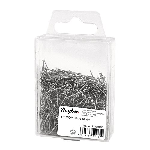 Épingles en métal Rayher 18 mm de haute précision pour fixation textile - 3