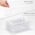 Vertical Sides Freezer Organizer Bins for Upright Freezer - Image 7
