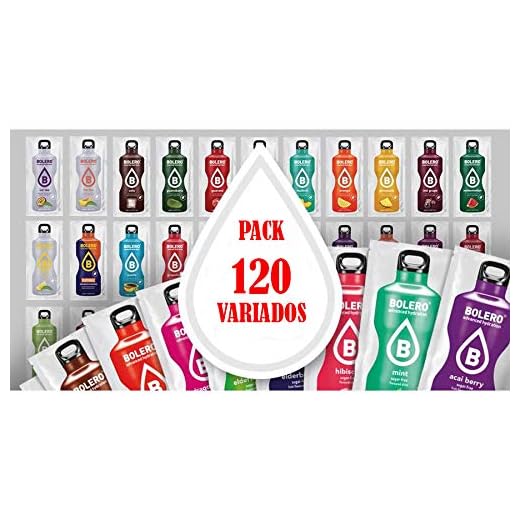 Bebidas Bolero Pack 120 Variados