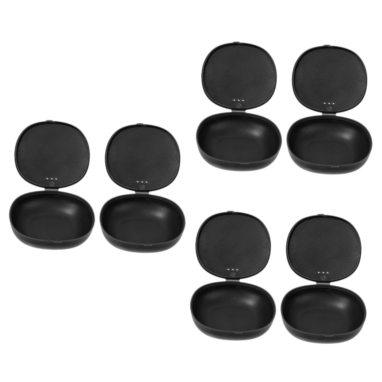 TOVINANNA Sets Holder Case Sturdy Organizer Breathable Storage Box Practical Silicone Easy to Carry Clean Pcs