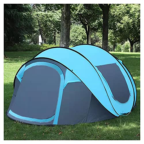 Tent Camping Outing Pop-Up Camping Tent, 5-8 People Automatic Camping Outdoor Tent Quick Open Family Tent with Carry Bag, Easy to Set up Outdoor