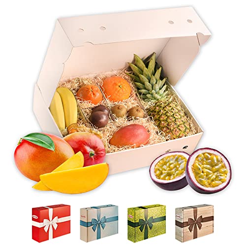 Hansen Obst | Obstbox 'Tropical' | Geschenkbox mit frischem Obst | 'Die Klassische'