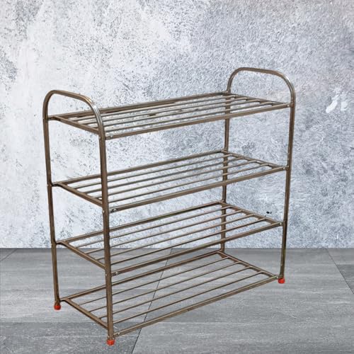Image of Stainless Steel Shoe Rack, Multipurpose Rack, Multilayer (Sturdy Rack 4 Big self)