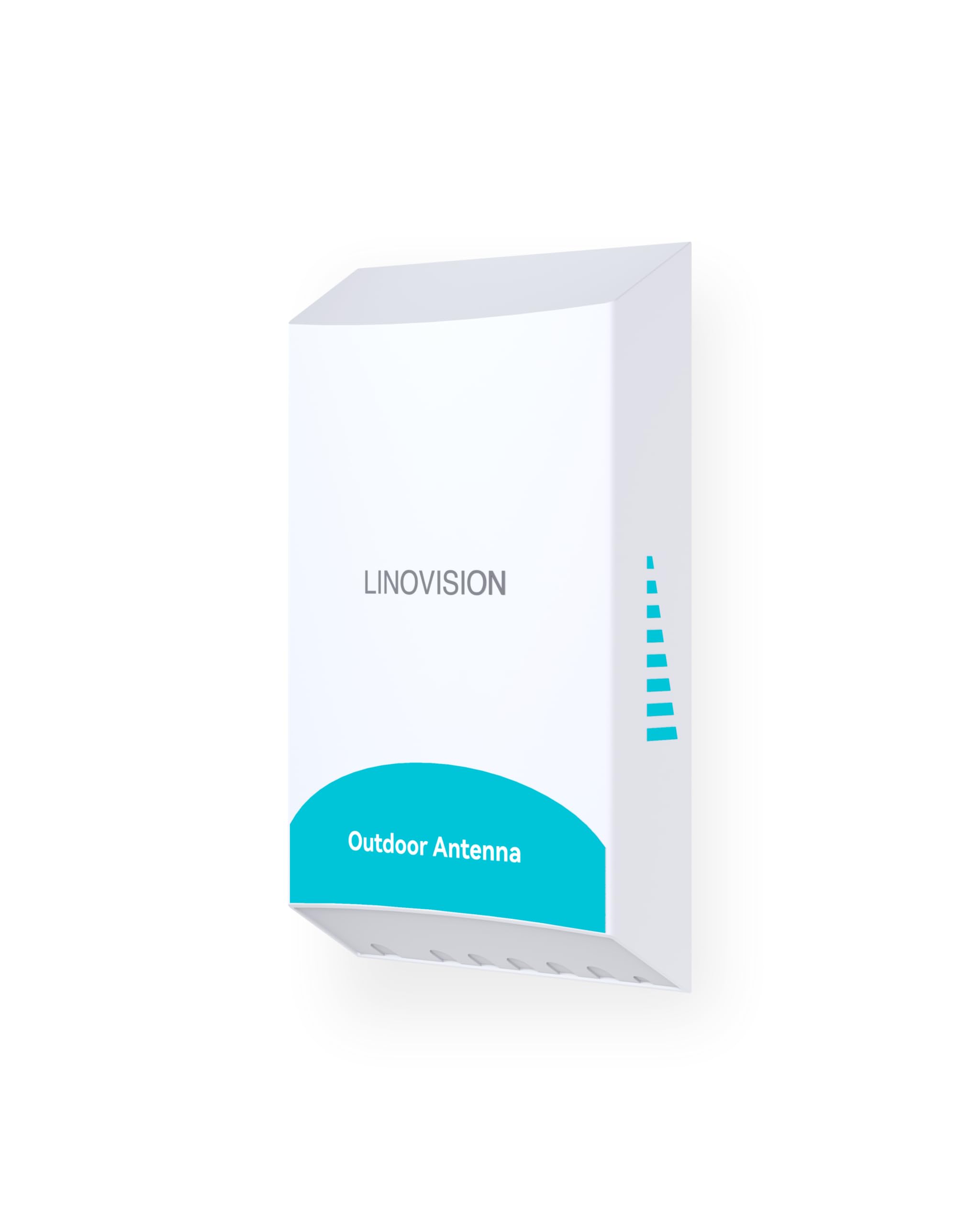 LINOVISION Boîtier de routeur extérieur étanche avec antenne 3 en 1