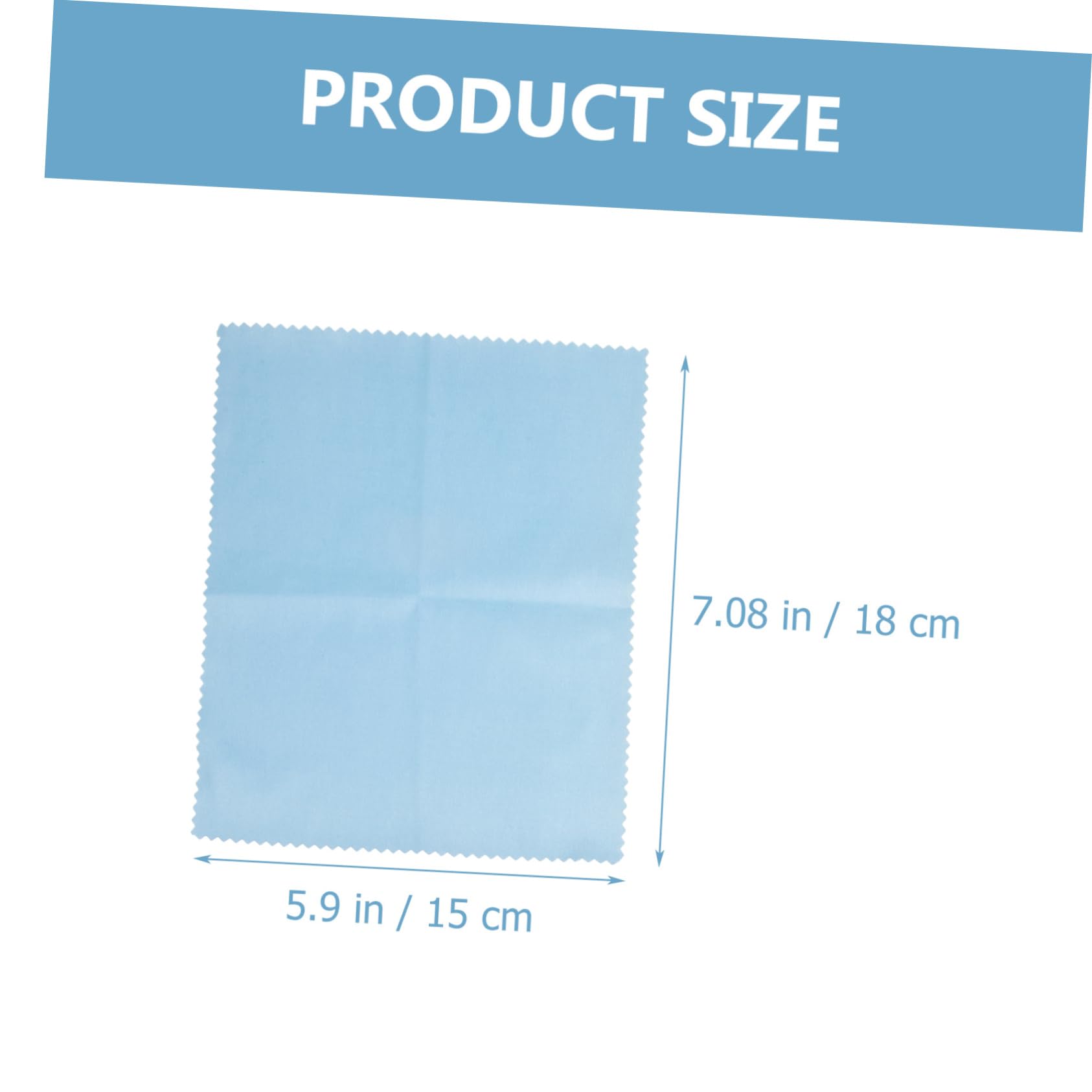 BESPORTBLE 20pcs Musical Instrument Cleaning Cloths Reusable for Piano Guitar Violin Soft Non-damaging Easy to Store Carry