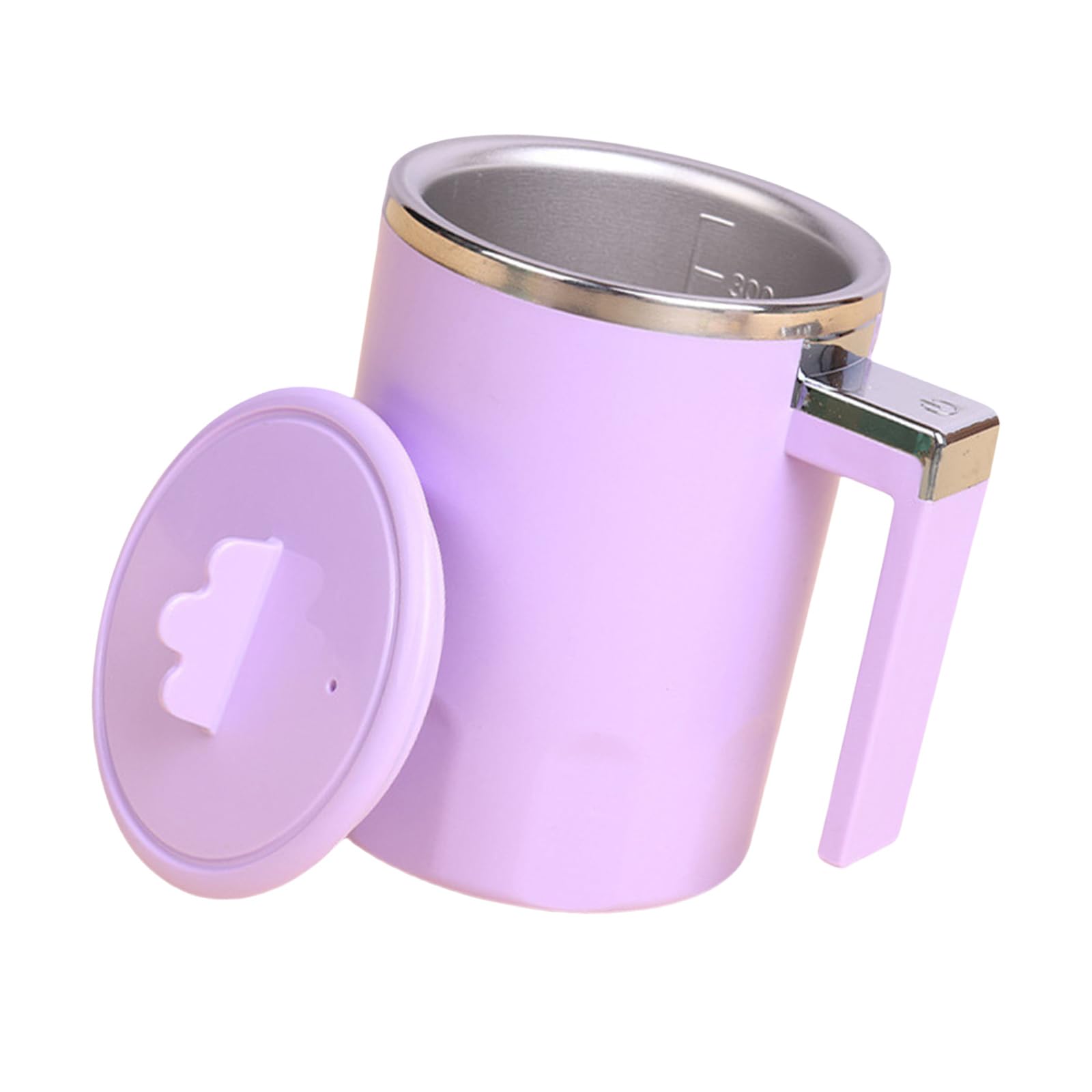 atcdfuw 350ml Stirring Cup Automatic Mixing Mug Coffee Milk Drink Blenders Rechargeable Electric Stirring Cup Enduring