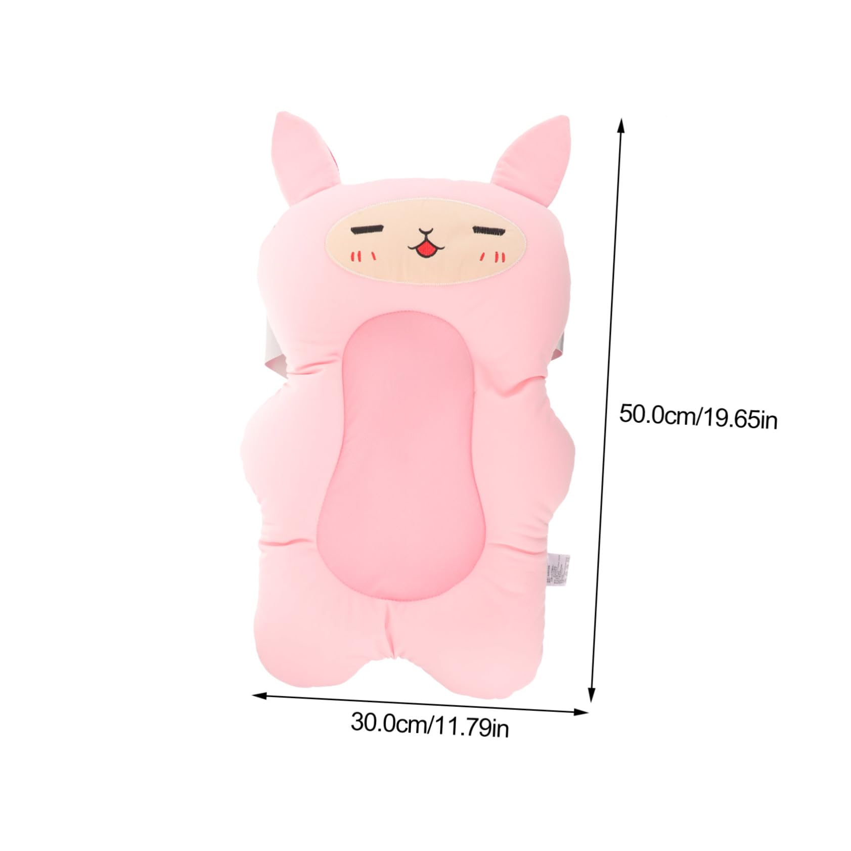 SUPVOX Floating Bath Cushion Non Slip Cartoon Bunny Design Comfortable Bathtub Mat for Newborns Soft Bathing Experience Safe and Practical for
