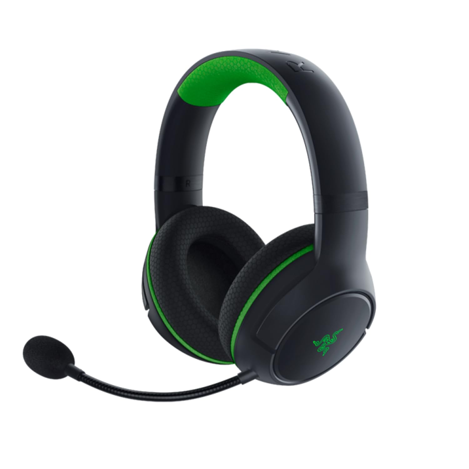Razer Kaira HyperSpeed - Wireless Multi-Platform Gaming Headset for Xbox (HyperSpeed Wireless, TriForce 50mm Drivers, HyperClear Cardioid Mic, FlowKnit Memory Foam Cushions) Black