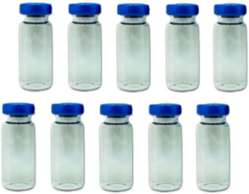 10 Pack, Sterile, 10mL Injection Vials