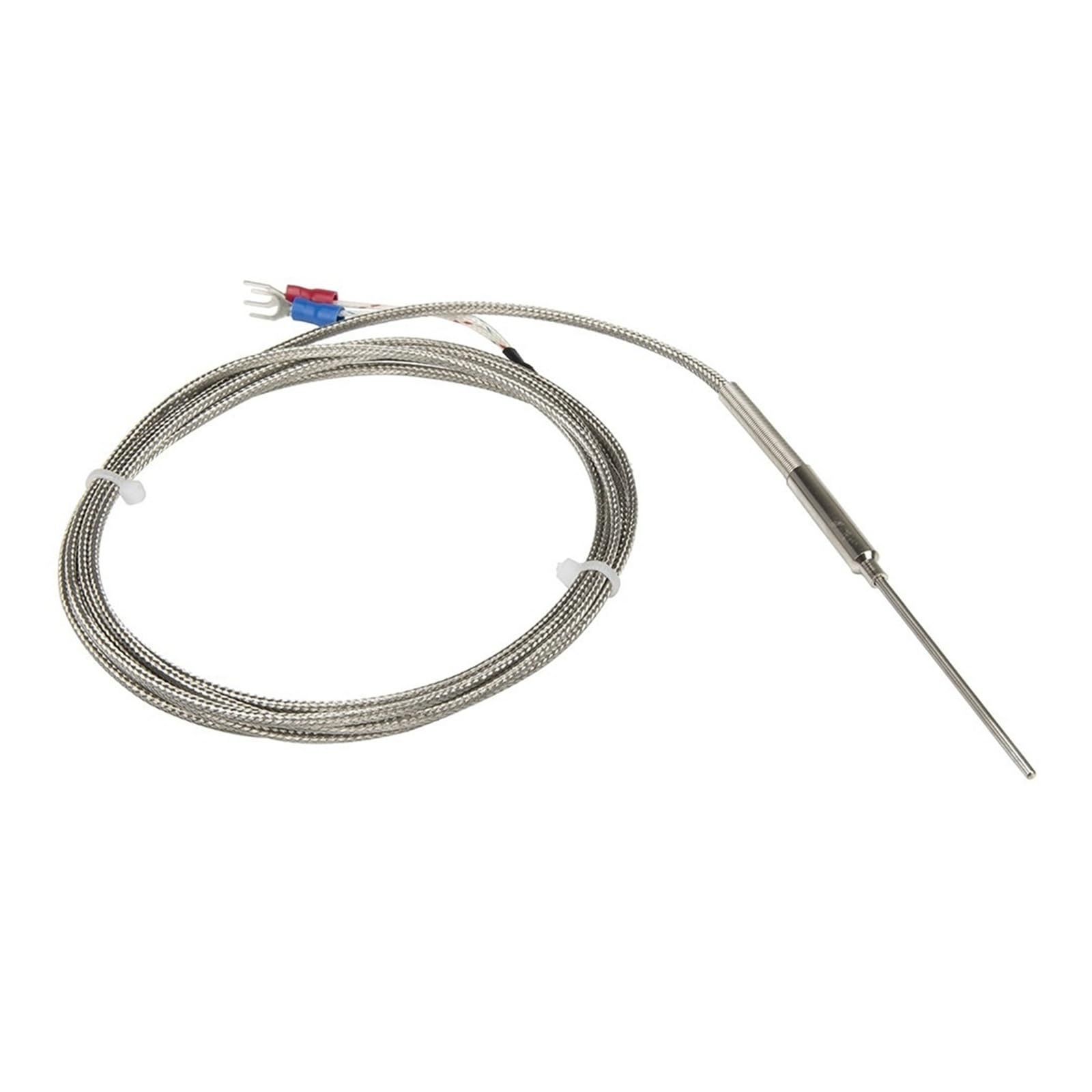 Termopara typu FTARP08 KJ, kabel ekranowany o długości 2 m, elastyczna sonda 50 mm, czujnik temperatury 1 szt(J 2mm diameter)