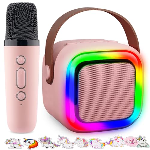 Karaoke Machine for Kids, Portable Karaoke Machine with 1 Mi...