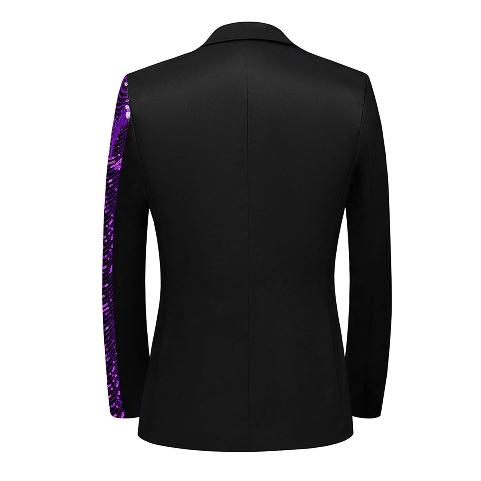 Giacca Vestito Paillettes Brillanti Uomini Casual Slim Fit Giacca Risvolto Elegante Blazer Costume Di Spettacolo Di Scena Giacca Fit Costume per Matrimonio Partito Banchetto Danza Carnevale Costume