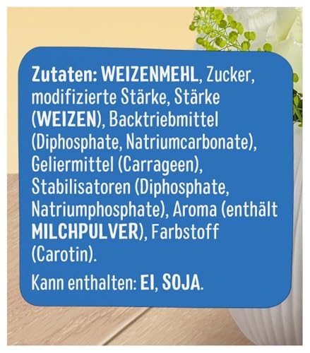 Dr. Oetker Mandarinen-Schmand Kuchen, 4 x 460 g, Backmischung für Schmand-Kuchen mit fruchtig-frischem Geschmack, einfache Zubereitung & gelingsicheres Backen