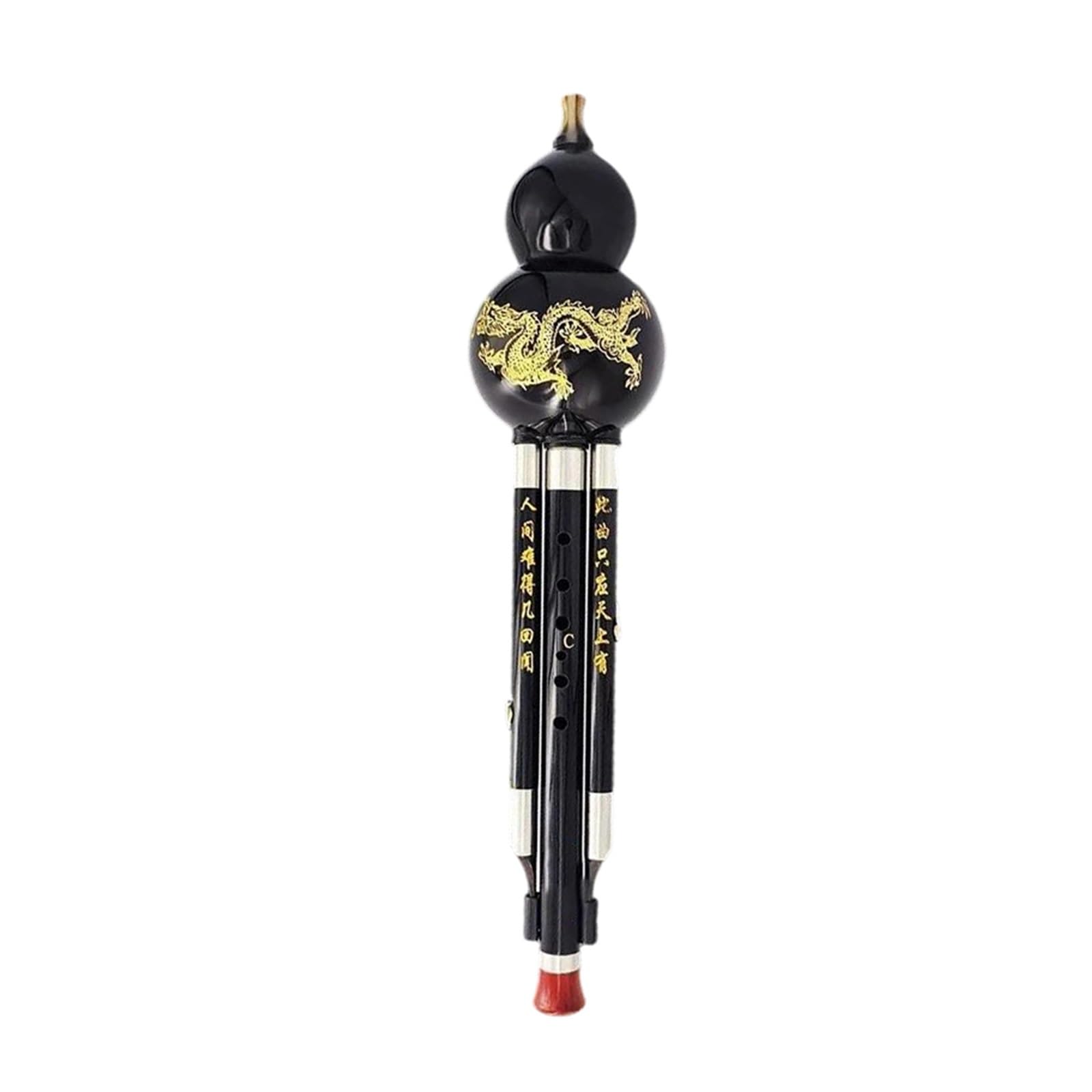 Strumento A Fiato Tradizionale Staccabile In Legno Con Chiave C/bB(Black C Key)