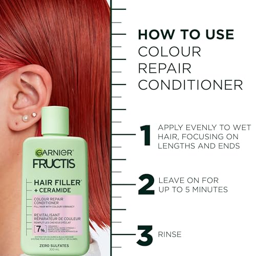 Garnier 0603084083008 Fructis Hair Filler Color Repair Conditioner With Ceramide thumb #6
