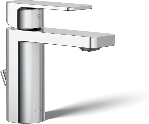 KOHLER K-23472-4-CP - Grifo paralelo para lavabo de baño, cromo pulido