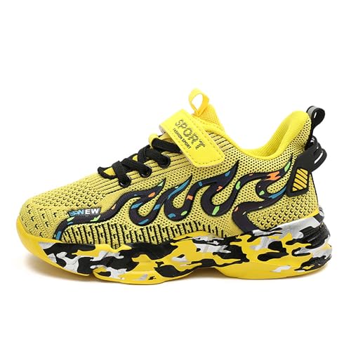Boys Basketball Shoes Children's Fashion Sneakers Girls Basketball Shoes Indoor and Outdoor Training Running Shoes Breathable Tennis Shoes Students Outdoor Sports Badminton Shoes2