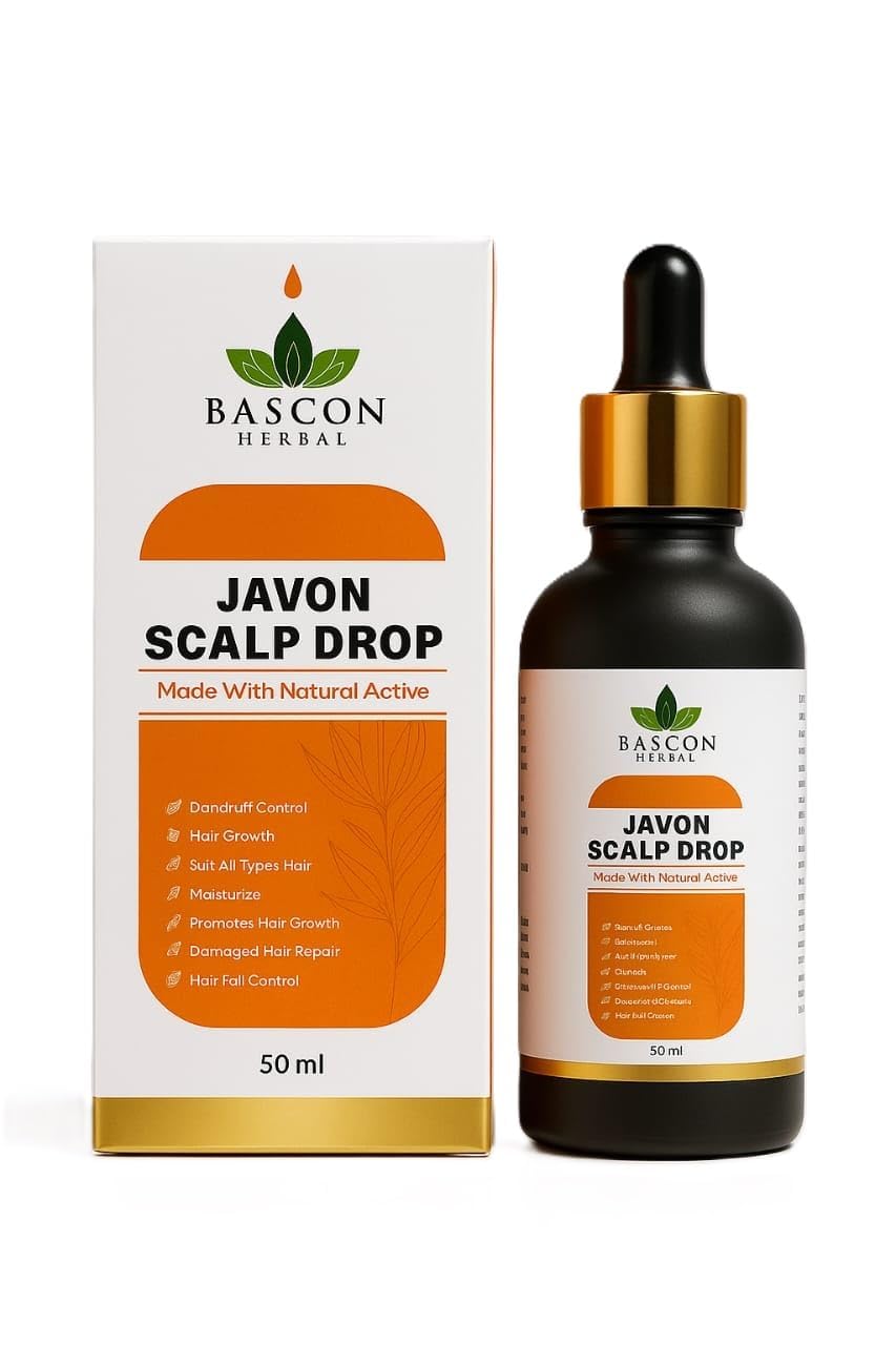 Javon Scalp Drop Hair Growth Serum for Dandruff Control, Hair Fall Repair, Moisturizing Scalp Treatment | Herbal Active Formula | Javon Scalp Drop for All Hair Types, Men & Women (50 ml)-image-18