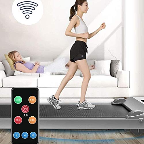 Caminadora eléctrica compacta plegable ligera para uso en casa miniatura 5