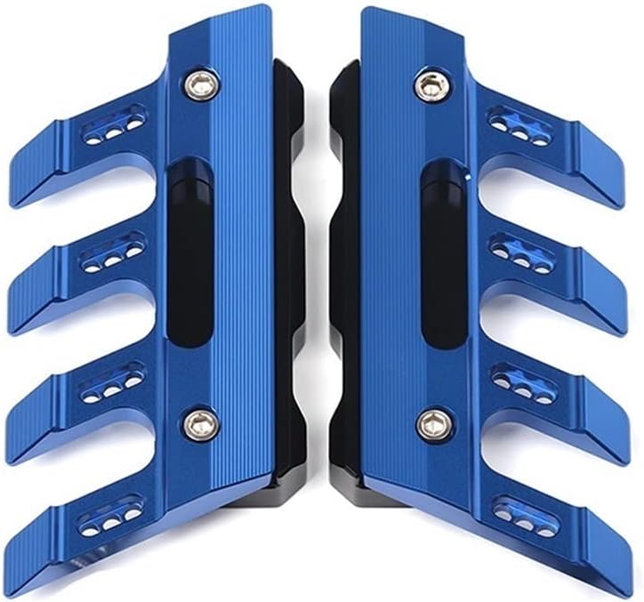 for Honda CB1000R CB 1000R Motorcycle Mudguard Front Fork Protector Guard Block Front Fender Slider Accessories Side Guard CNC Aluminum Multiple Colour (Color : Blue)