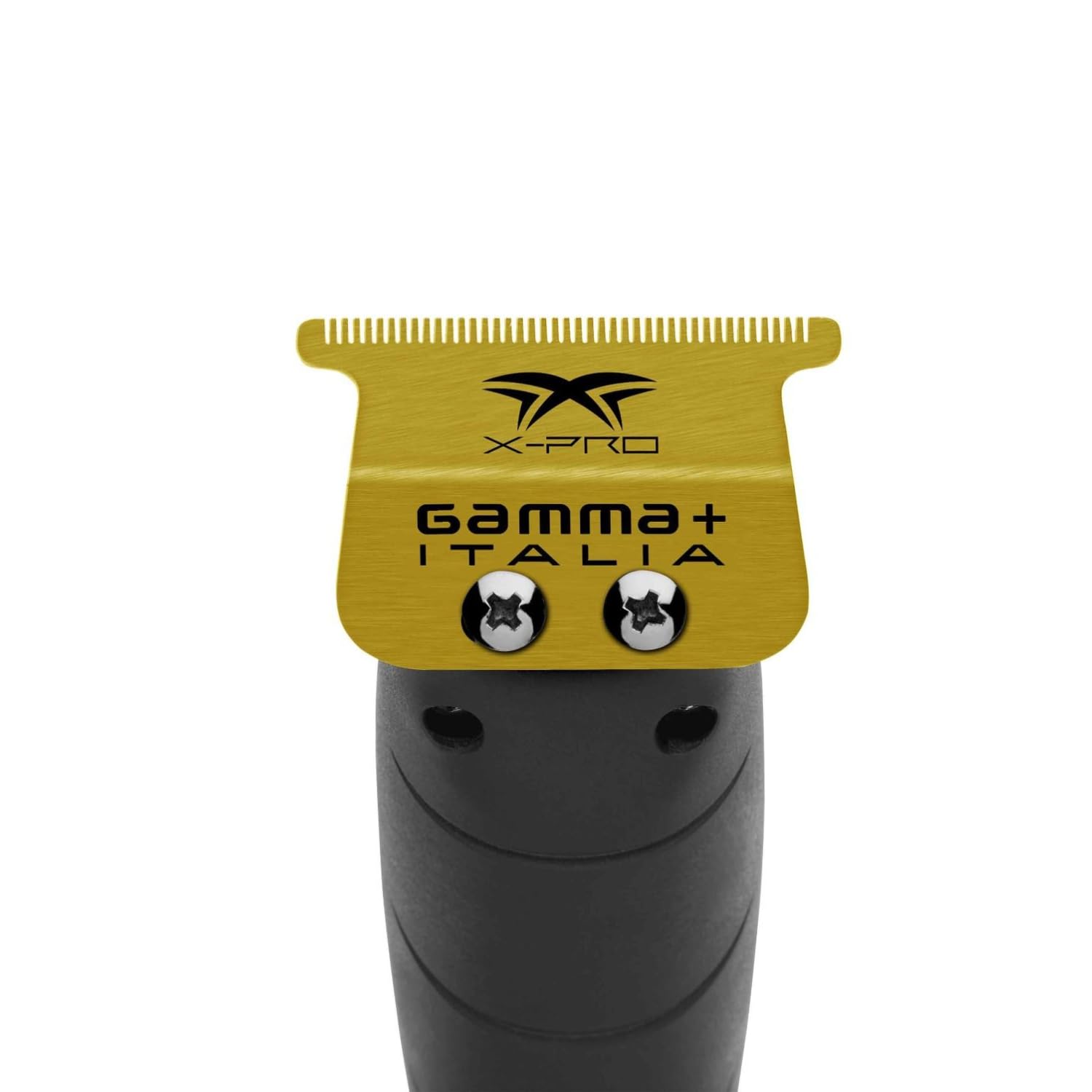Gamma+ Cuchilla fija Gold X-Pro para recortador, cuchilla de repuesto para cortador, accesorio original Gamma+, compatible con Gamma+ Hitter, X-Evo, Cruiser, Protégé Trimmer