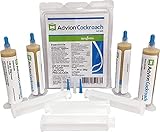 Advion Cockroach Gel Bait, 4 Tubes x 30-Grams, 4 Plungers and 4 Tips, German Roach Insect Pest Control, Indoor and Outdoor Use, Roach Killer Gel for American, German and Other Major Cockroach Species