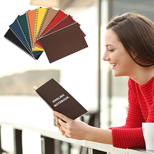 Image of Yahenda 18 Pcs Spiral Notebooks,1 Subject,Wide Ruled, Multi Color