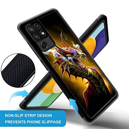 Samsung Galaxy A14 5G Case,Epic Dragon Galaxy A14 5G Cases For Men Boy,Drop Protection Cool Pattern With Soft Tpu Bumper Case Compatible With Samsung A14 5G Case 6.6-Inch Epic Dragon #TOP1
