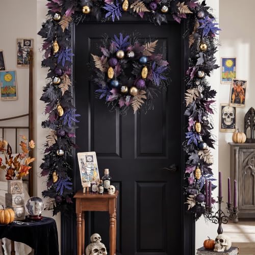 18 inch Halloween Door Wreath - image 2