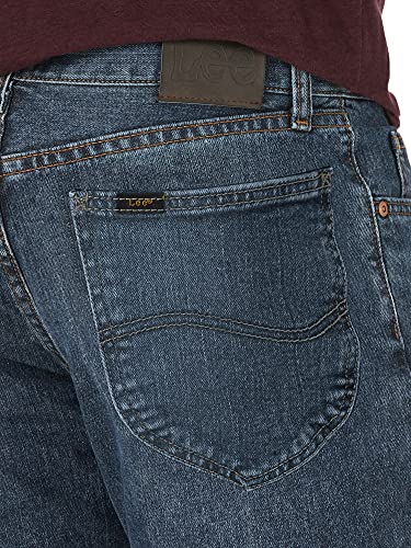 Image of Lee Men's Regular Fit Straight Leg Jeans, Lieutenant, 32W x 34L