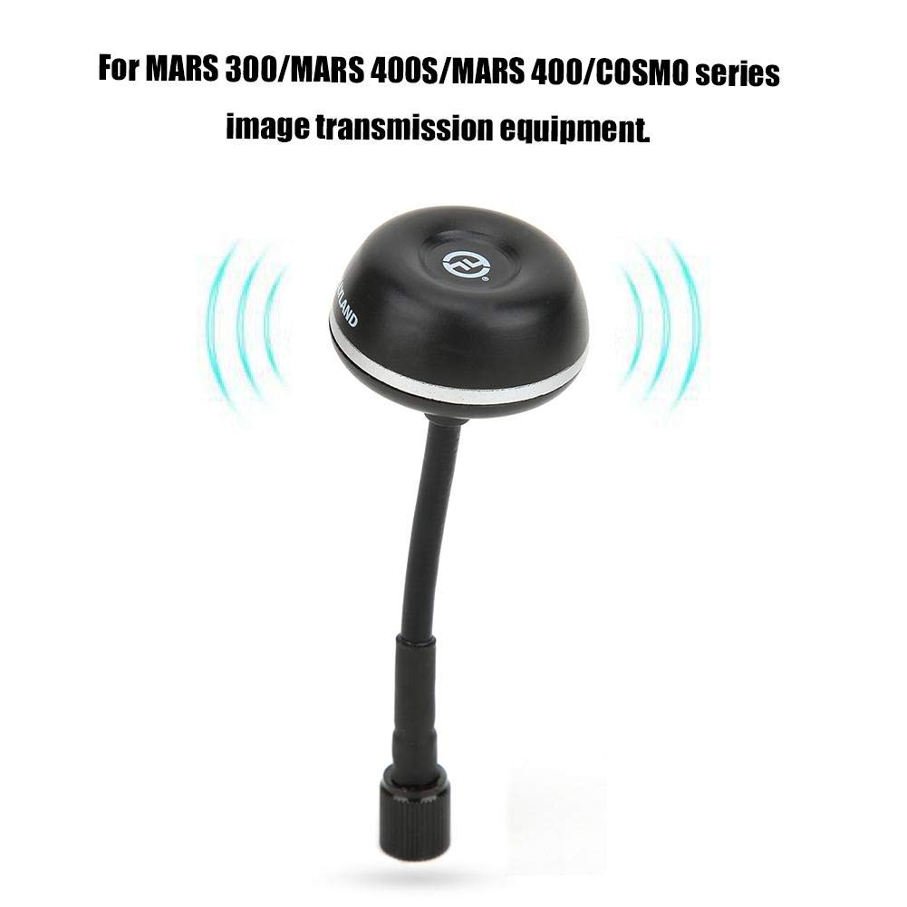Sxhlseller Pilzförmige Antenne, 5.1-5.8GHz, 5dBi, Schwarz, Flexibel & Hochwertig für Bildübertragung