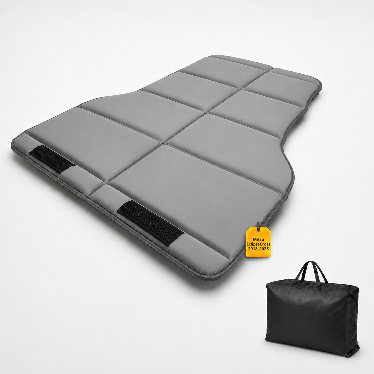 Car Mattress for 2018–2025 Mitsubishi Eclipse Cross, Upgraded Non-Inflatable Thickened Foam SUV Car Camping Mattress, Foldable Trunk Sleeping Pad Car Bed Mattress for Road Trips Camping Travel