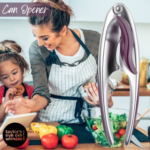 Premium 2-in-1 Manual Can Opener, Taylors Eye Witness, Easy to Use Tin Opener - Image 2