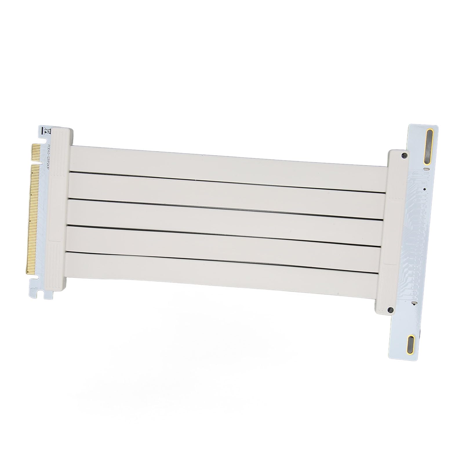 Denash Graphics Card Extension Cable, Flexible PCIE 4.0 X16 Extension Cable Thin PCIE 3.0 Foldable Prevent Electromagnetic Interference High Speed for RTX3070ti