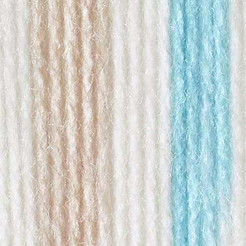 Image of Bernat Baby Sport Big Ball Ombre Yarn, 9.8 oz, Gauge 3 Light, 100% Acrylic, Popsicle Blue